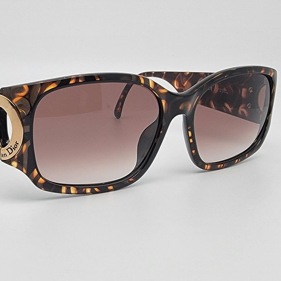 *SOLD* Christian Dior 2660 10 Tortoise Gold Frame Brown Gradient Lens Sunglasses - Picture 6 of 12